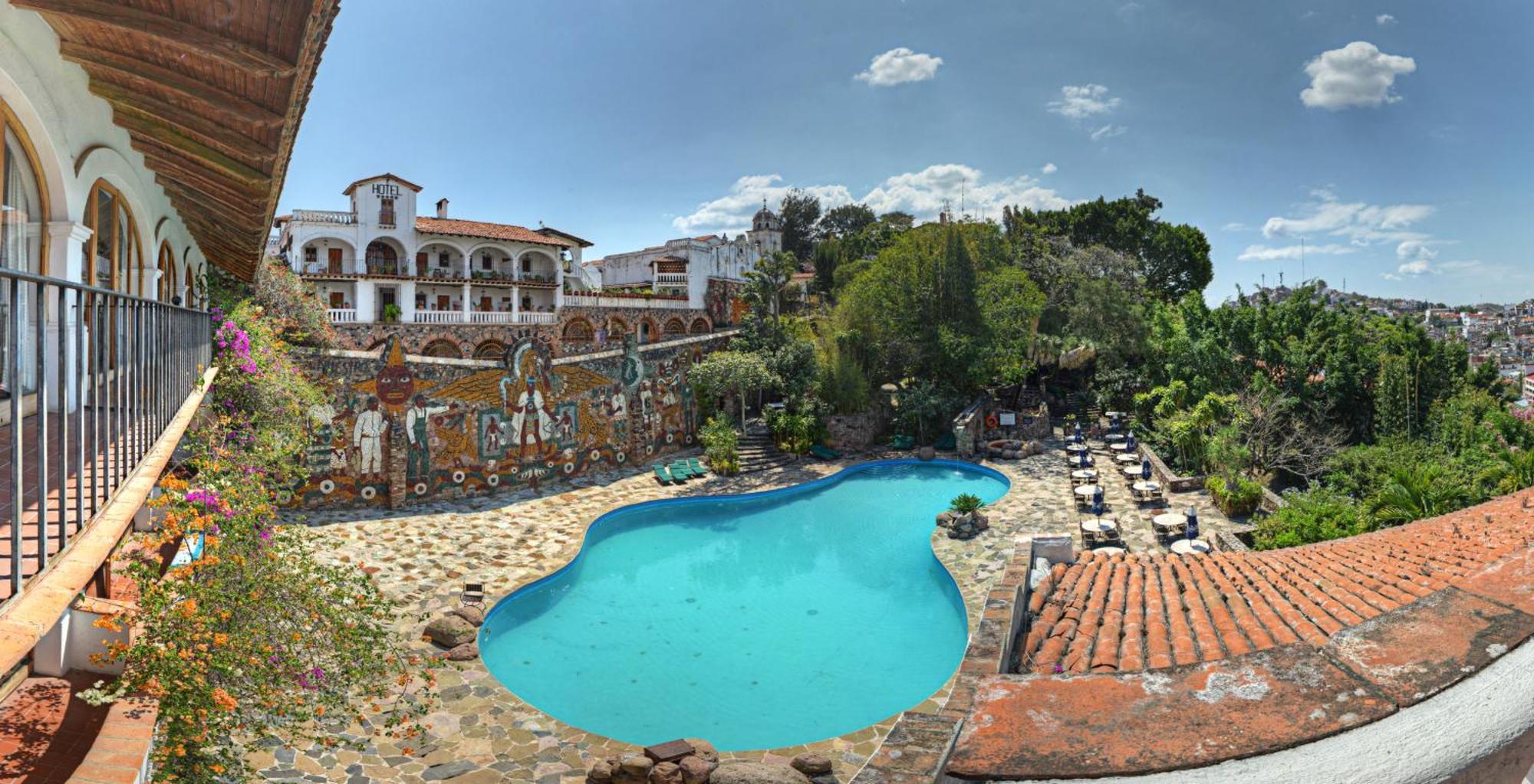 Posada de la Mision, Hotel Museo y Jardin Taxco Extérieur photo